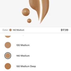 Medium Foundation Shade 140